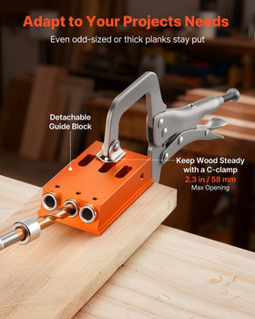 VEVOR square-drive bit ensures solid bit engagement for repeatable results