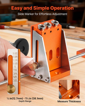 VEVOR titanium-coated step drill for clean, smooth holes