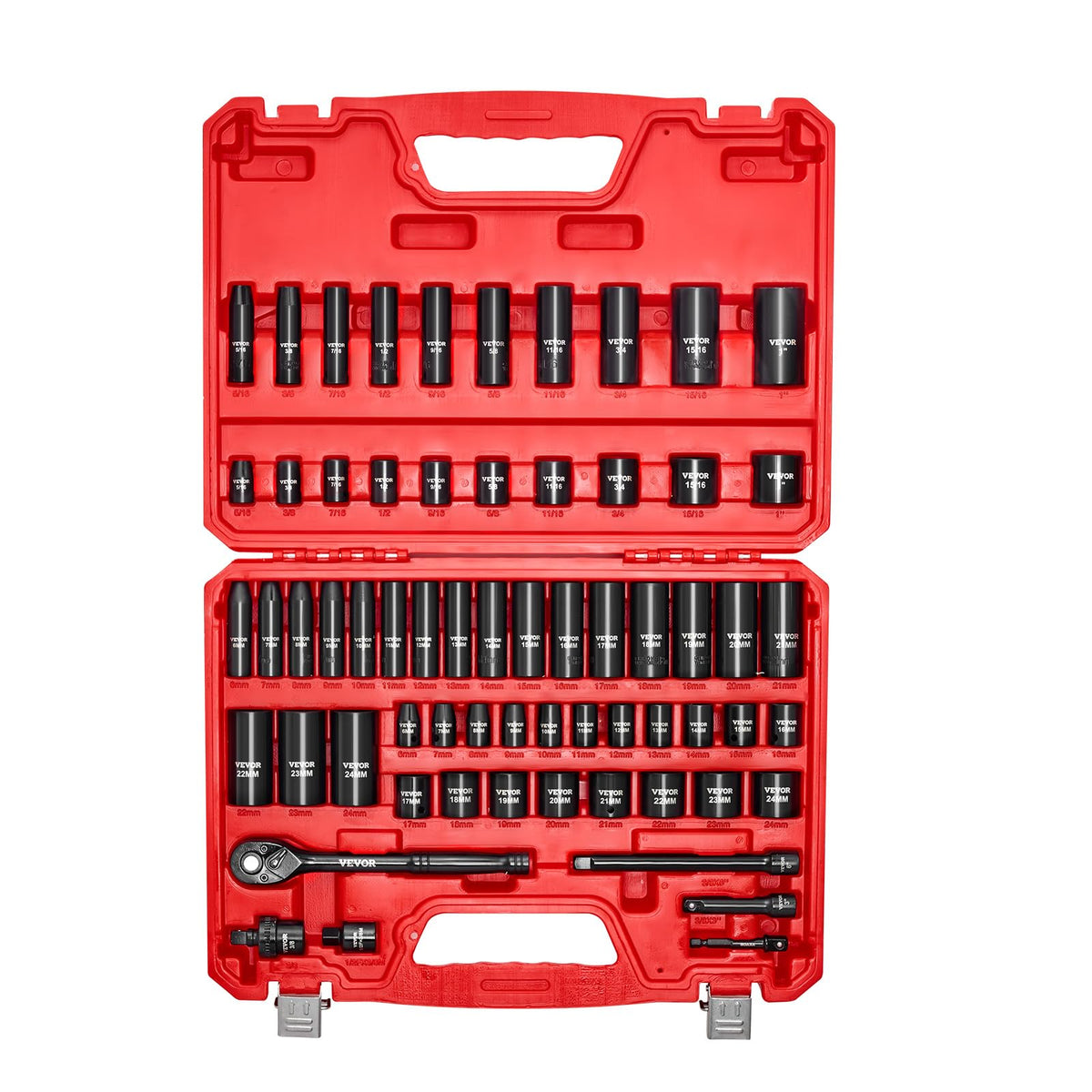 VEVOR ratchet handle 3-8 drive for smooth operation