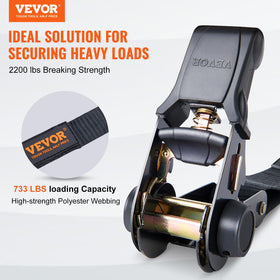 VEVOR S-hook with safety locks protects surfaces during transport.