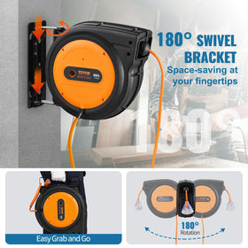 VEVOR wall or ceiling mounting offers flexible workspace placement.