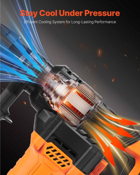 VEVOR vibration control reduces fatigue during long drilling sessions
