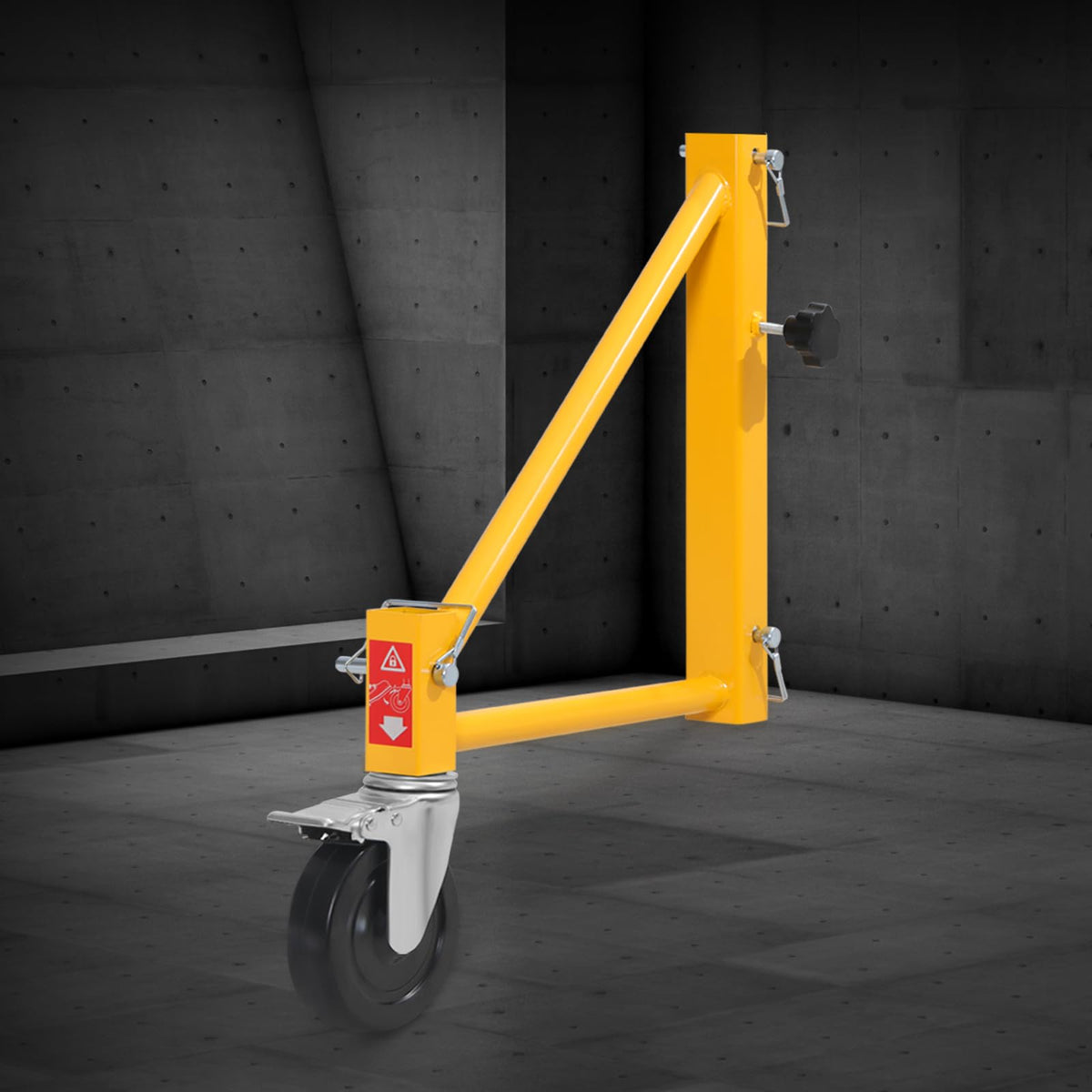 VEVOR galvanized surface resists rust for outdoor scaffolding.