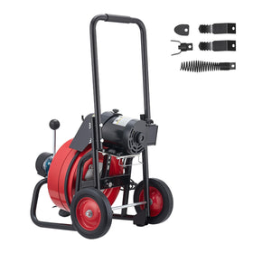 VEVOR semi-enclosed drum lets you monitor remaining length.