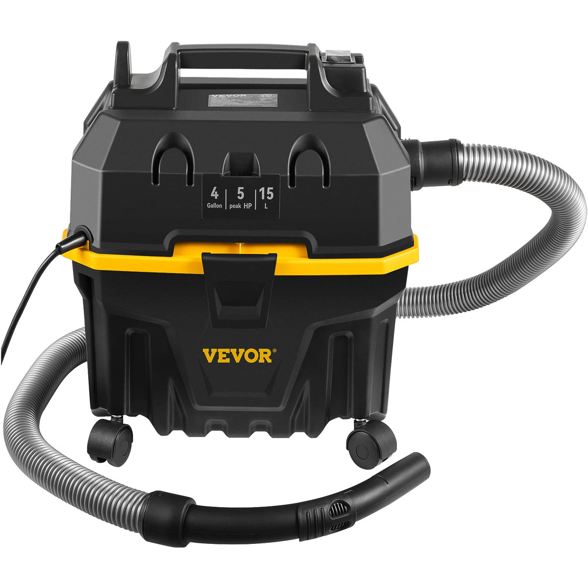 VEVOR Shop Vac is ETL listed for safety and reliability.