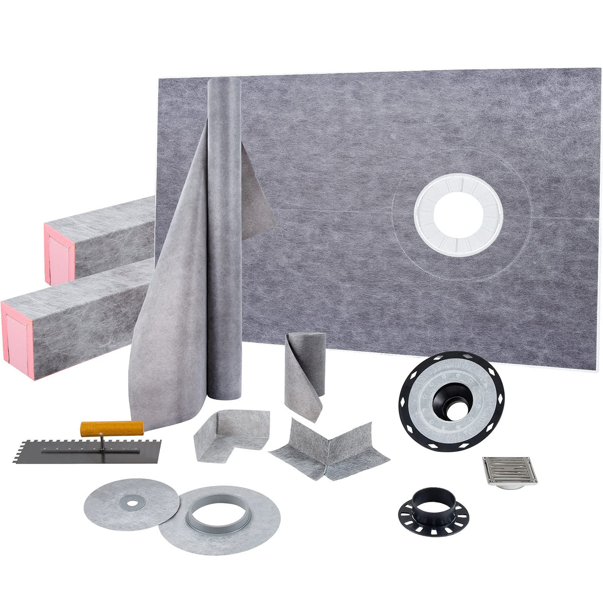 VEVOR Shower Curb Kit tray-38x60: durable base for a dependable shower foundation
