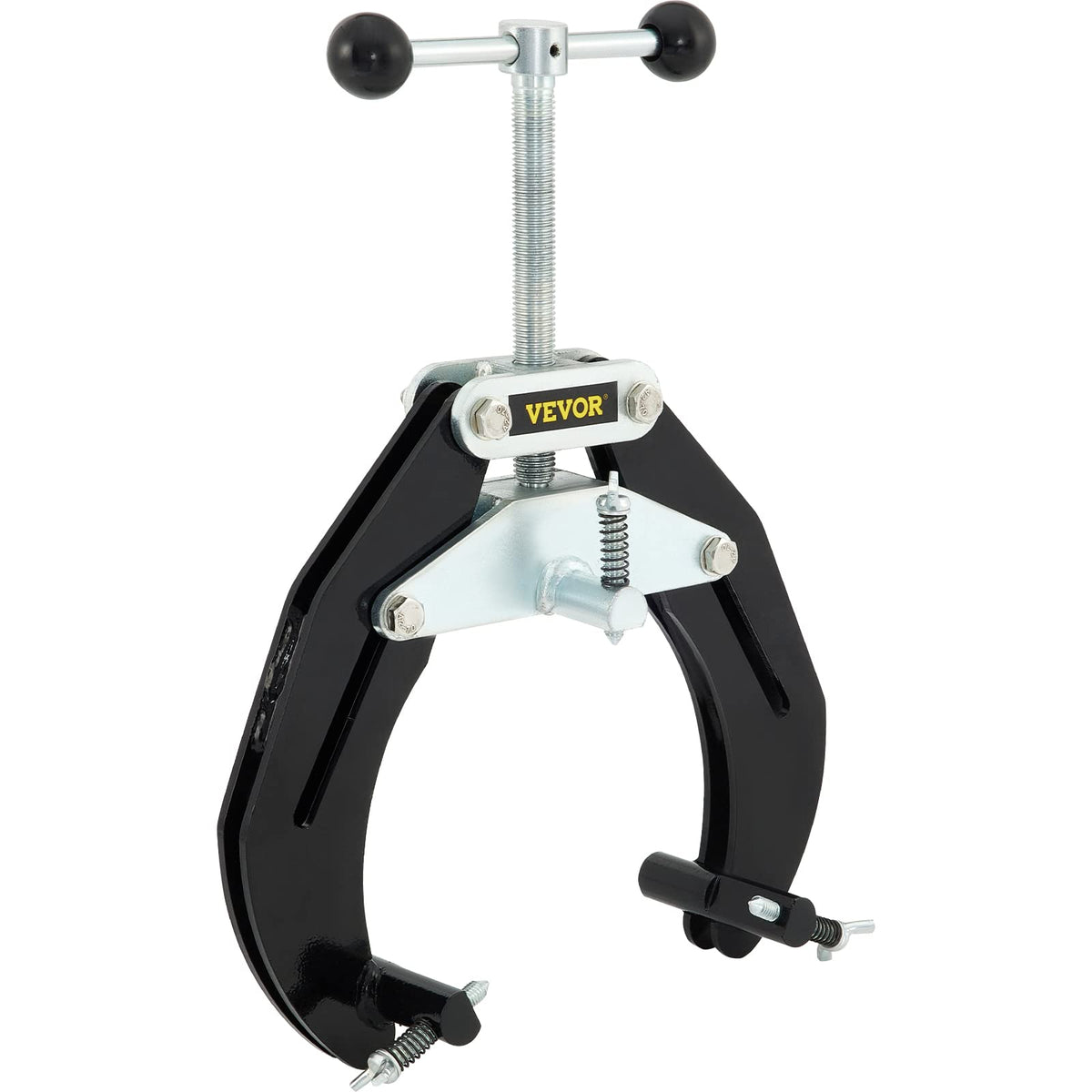 VEVOR smooth gliding screws facilitate fast pipe insertion and removal after welding.