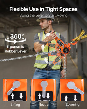 VEVOR guided slot and smooth lift reduce jamming during operation.