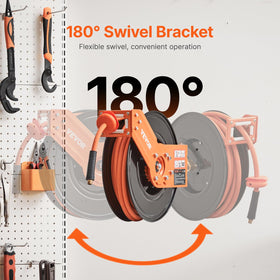 VEVOR spring guard and rubber sleeve protect hose connections from wear.