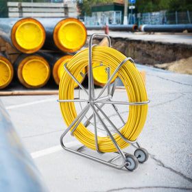 VEVOR steel reel stand enables stable storage and feeding