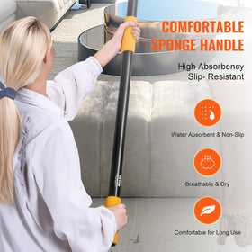VEVOR Telescopic Extension Pole 180-Degree Head enables precise corner access