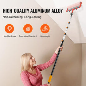 VEVOR Telescopic Extension Pole Aluminum offers lightweight durability for long tasks