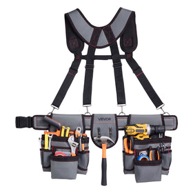 VEVOR belt stays secure over jackets or workwear during bends.