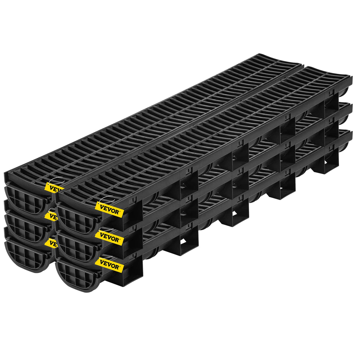 VEVOR complete kit includes all channels and fittings for ready-to-use setup.