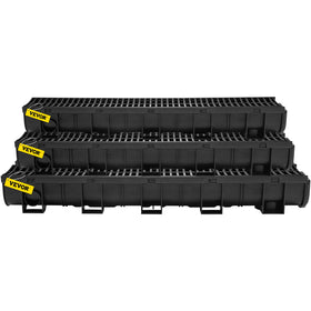 VEVOR trench drain system weather-resistant design for outdoor use