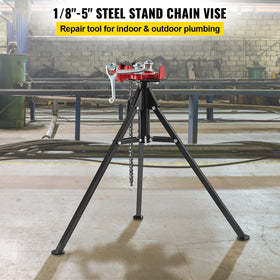 VEVOR chain vise with 36.4 inch chain for heavy piping
