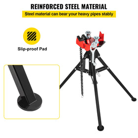 Sturdy steel construction provides lasting durability during tasks