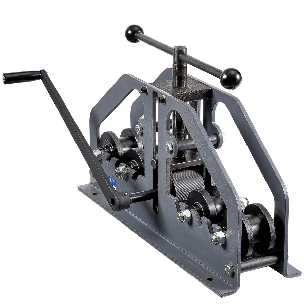 VEVOR Tube Roller Bender carbon steel construction ensures durability.