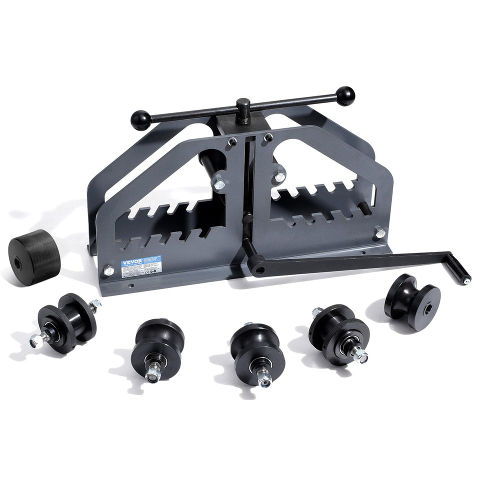 VEVOR Tube Roller Bender full assembly for on-site pipe bending.