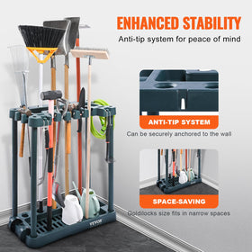 VEVOR Vertical pipes provide stability for reliable tool storage.