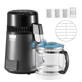 VEVOR Water Distiller produces purified drinking water for coffee
