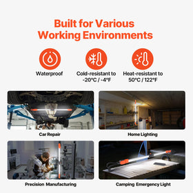 VEVOR waterproof and durable build for workshop tasks.