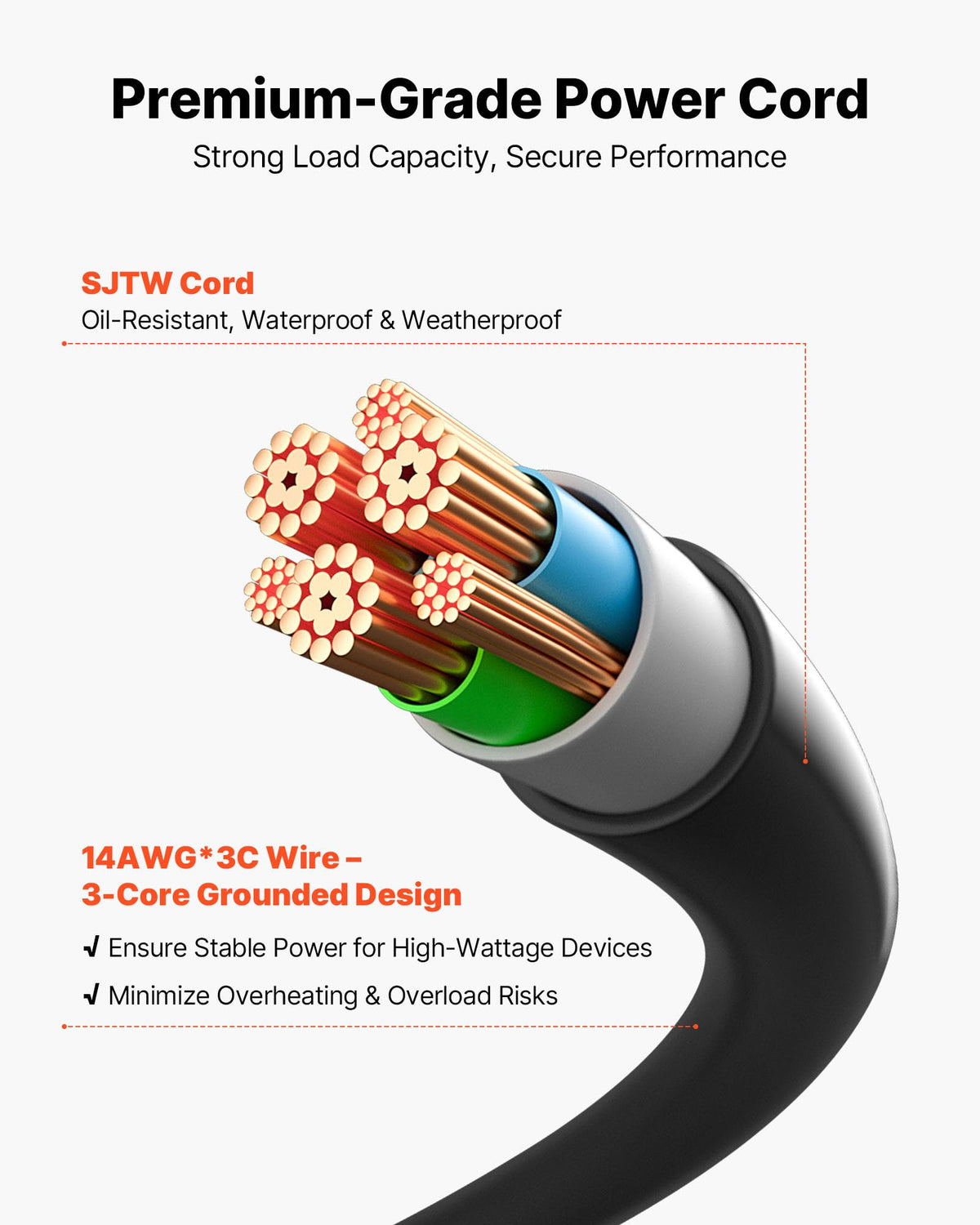 VEVOR weatherproof PC housing protecting components in harsh weather