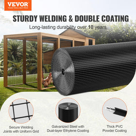 VEVOR hardware cloth weld detail shows strong joints for durability