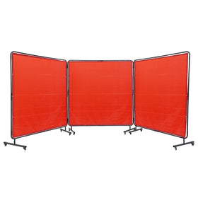 VEVOR welding screen frame close-up showing durable grommets for installation