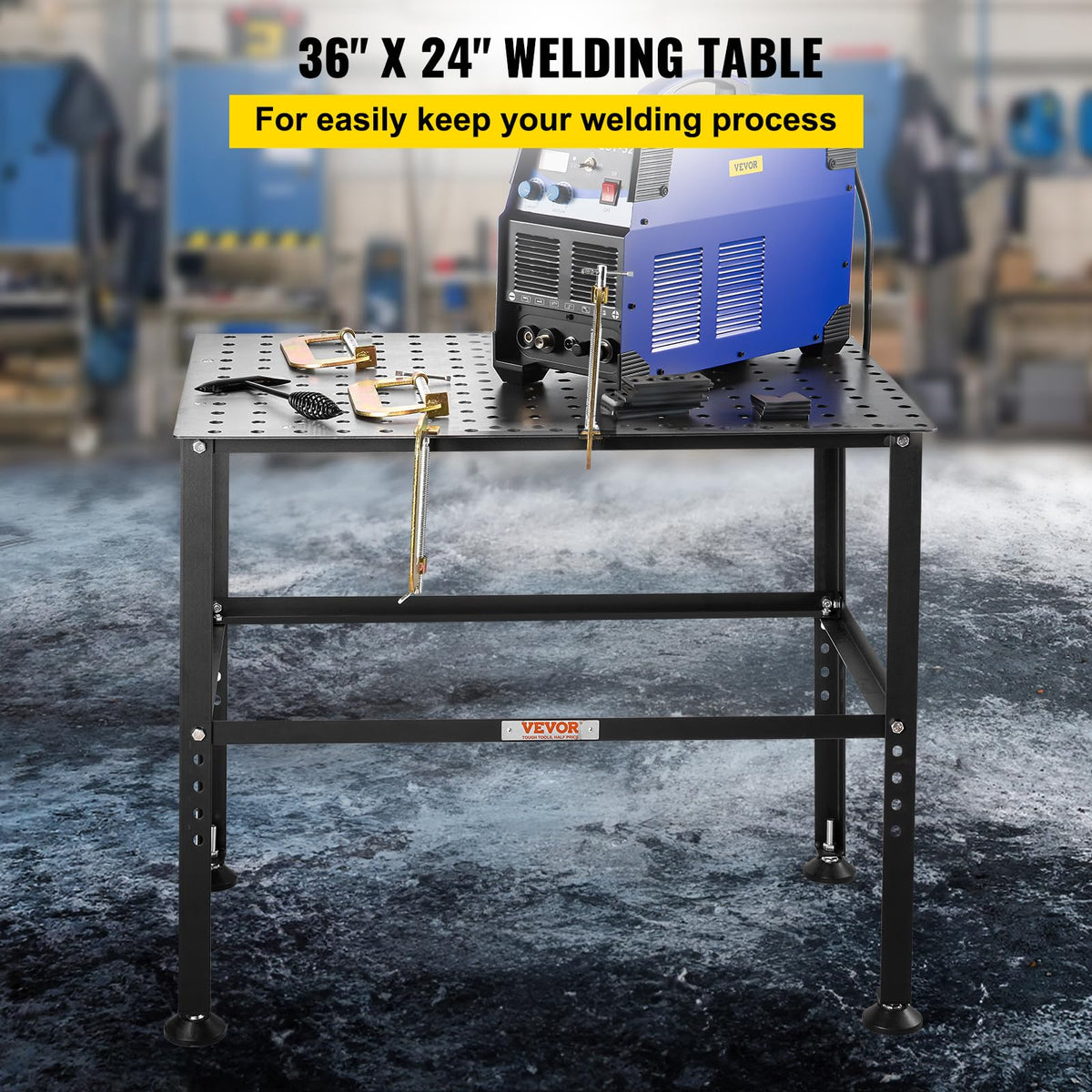 VEVOR fixture holes 0.63in enable quick clamping and organized fixtures