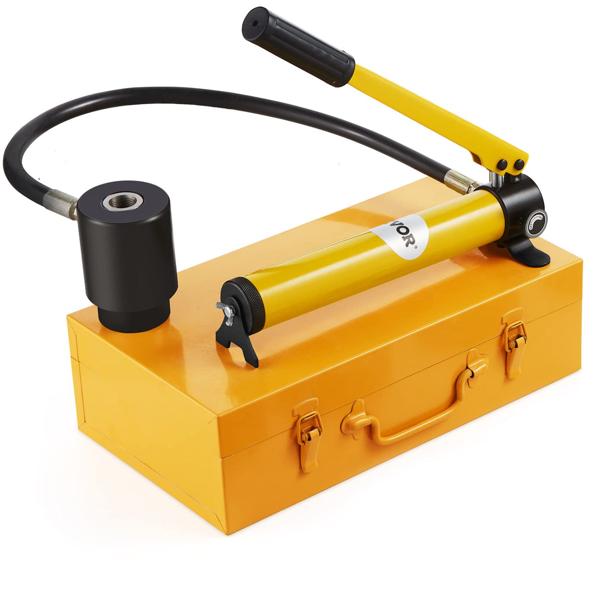 The kit's broad material compatibility supports plastic, fiberglass, aluminum, and more.