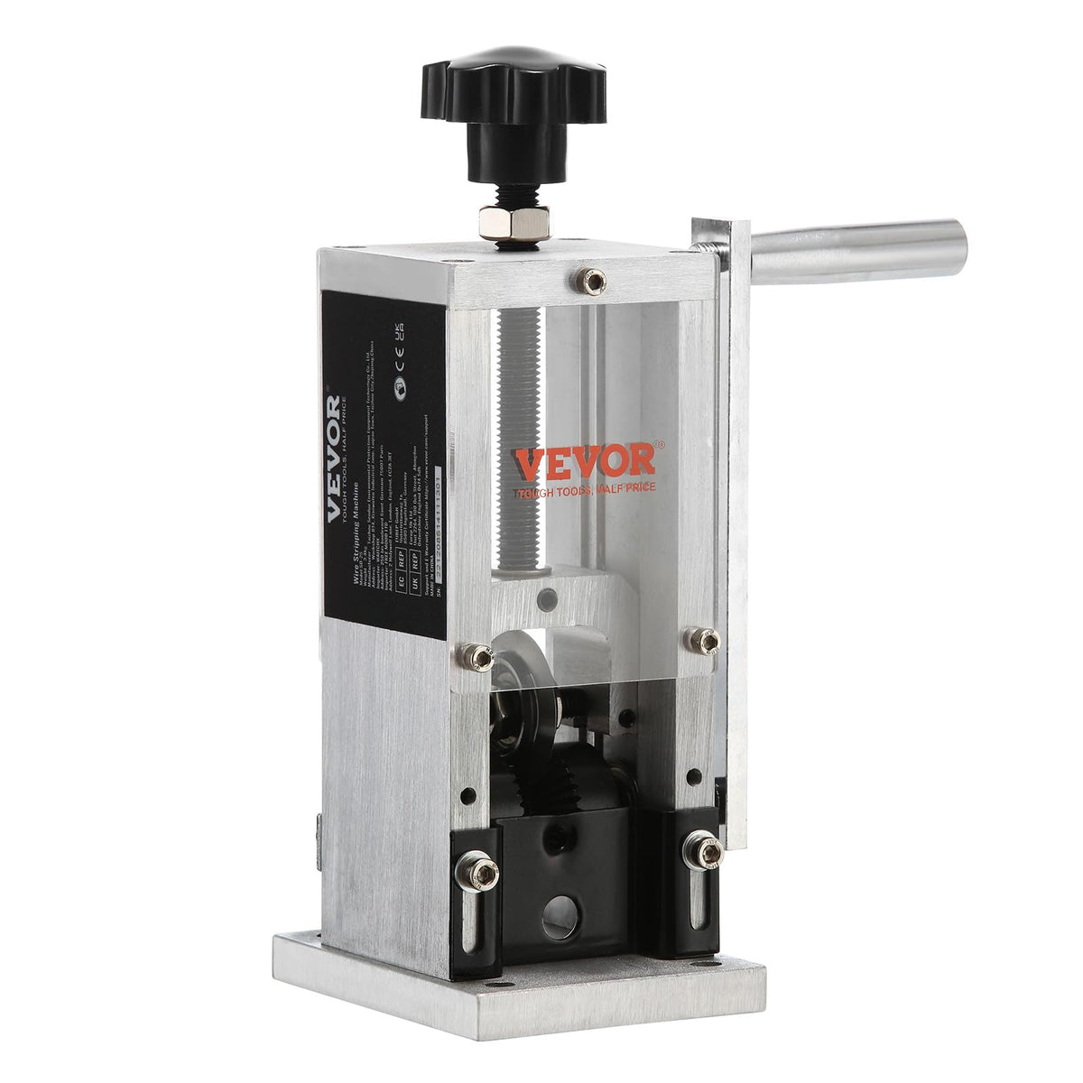 VEVOR wire stripper includes gloves for safe, hands-on work.