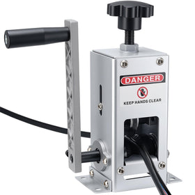 VEVOR wire stripper machine sturdy frame for long-term use in workshops.