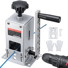 VEVOR wire stripper machine handles 0.06–1.18 in cables for DIY copper recycling.