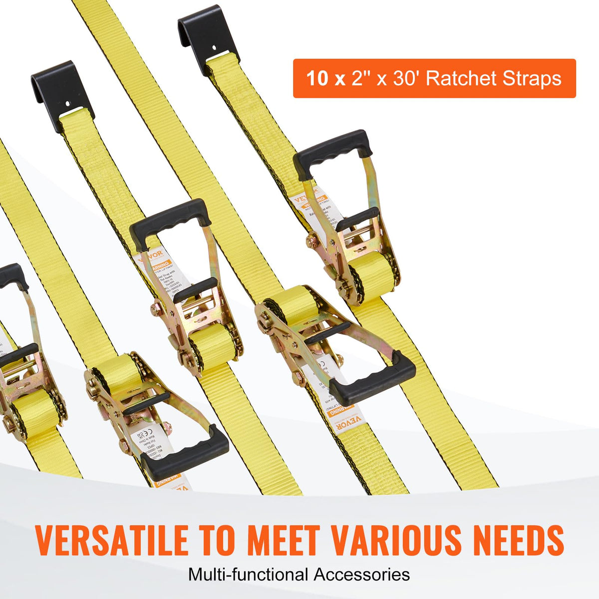 VEVOR zinc-plated fasteners resist corrosion for long-lasting use