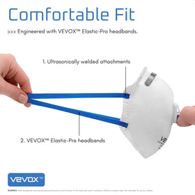 VEVOX N95 mask pack of 20 for larger orders.