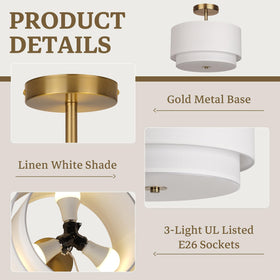 Easy-install canopy and flush-mount design of the Vexagyle fixture
