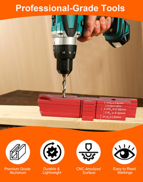 VEXTHYX angle gauges cover 14 angles for consistent fence and blade alignment.