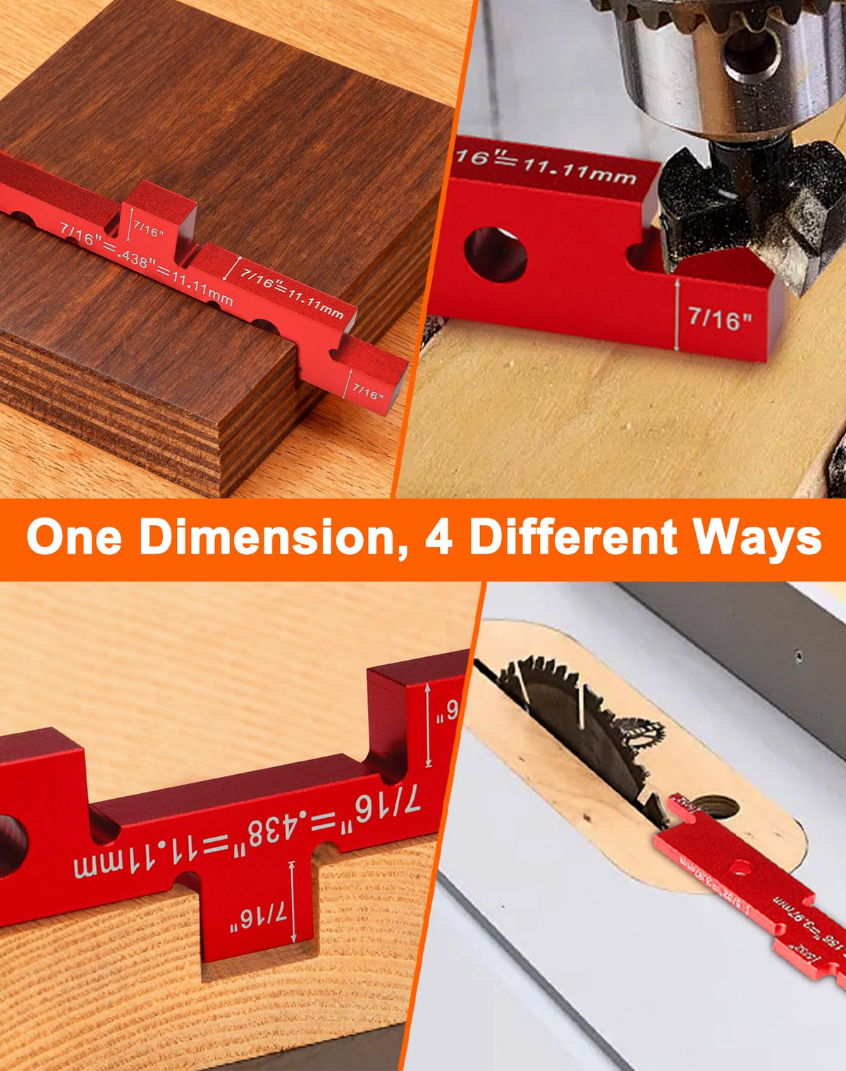 VEXTHYX height gauges highlight 14-pc set for accurate height and depth checks.