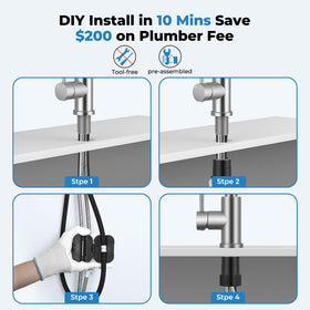 VFAUOSIT easy installation in ten minutes without professional help.