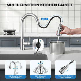 VFAUOSIT lead-free stainless steel ensures safer water contact.