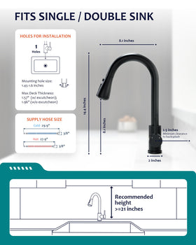 VFAUOSIT RV-friendly setup suits compact sinks on the go