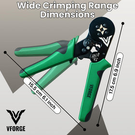 VFORGE terminal blocks wiring setup demonstrates real-world application.