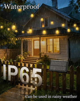 VGUXG waterproof Edison bulbs for cozy backyard ambience