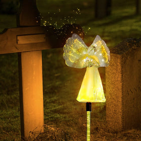 VGYVGYCC easy-install solar angel lights for quick setup
