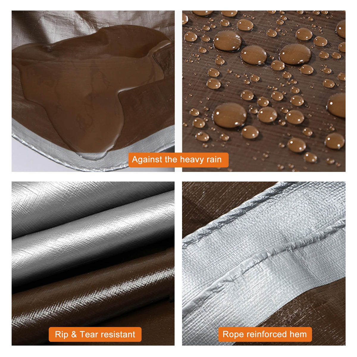 VHESS 10-mil poly tarp offers durable outdoor protection for roofs and more