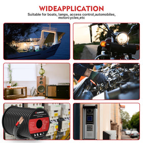 VIABRICO auto, marine, and LED wiring applications with reliable performance