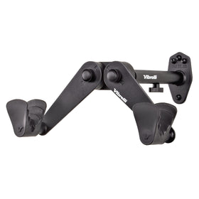 Vibrelli bike wall mount holding a road bike flush against wall for space saving.