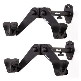 Vibrelli bike wall mount horizontal storage saves space in home or garage.
