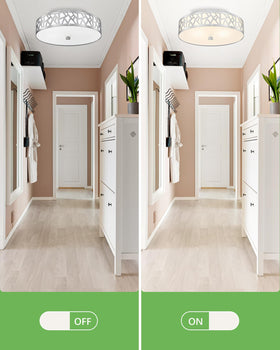 VICNIE ETL-certified ceiling light ensuring safe operation